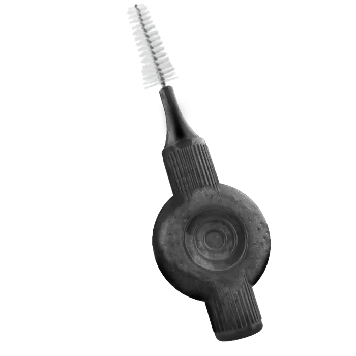 Brossette Humble Interdentaire Plant Based bambou 0.45mm taille 1 brins souples nettoyage espaces étroits écologique - novaparapharmacie