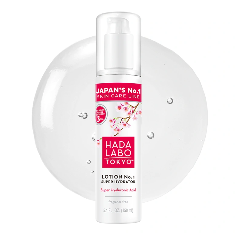 JAPANESE HADA LABO Lotion No. 1 150ml lotion hydratante visage acide hyaluronique technologie japonaise hydratation profonde - novaparapharmacie