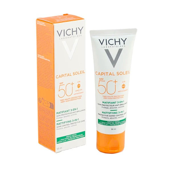 VH CREME SOLAIRE MATIFIANT 3EN1 SPF50+