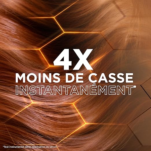GARNIER Ultra Doux Sérum Cheveux Miel Réparateur 115ml Soin Capillaire Nutrition Intense Cheveux Secs Abîmés Brillance Naturelle Formule Enrichie