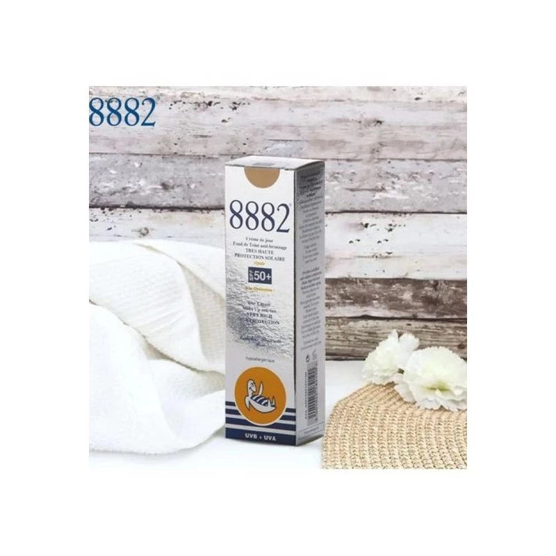 8882 Crème Fond de Teint Anti-bronzage SPF50+ | Nova Para