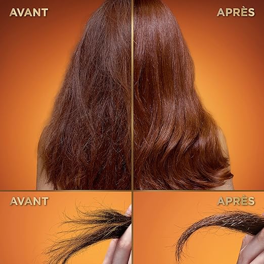 GARNIER Ultra Doux Sérum Cheveux Miel Réparateur 115ml Soin Capillaire Nutrition Intense Cheveux Secs Abîmés Brillance Naturelle Formule Enrichie
