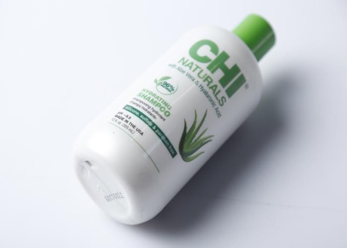CHI Naturals Shampooing Aloe Vera Acide Hyaluronique 355ml Hydratant Naturel