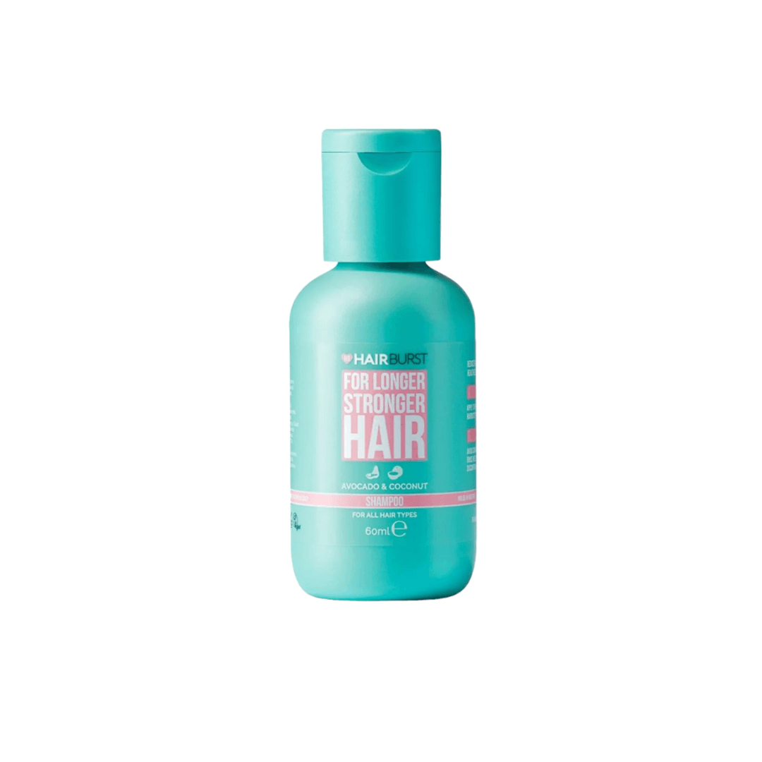 Hairburst Shampoing à l'Avocat & Noix de Coco 60ml soin capillaire hydratant nutrition intense cheveux secs brillance - novaparapharmacie