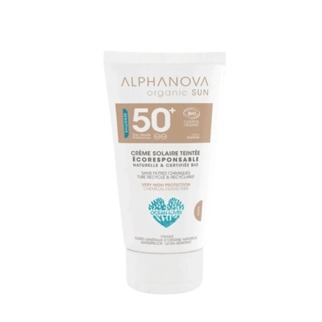 Alphanova Sun Creme Solaire Teinte Claire Spf50+ 50g - Nova Parapharmacie