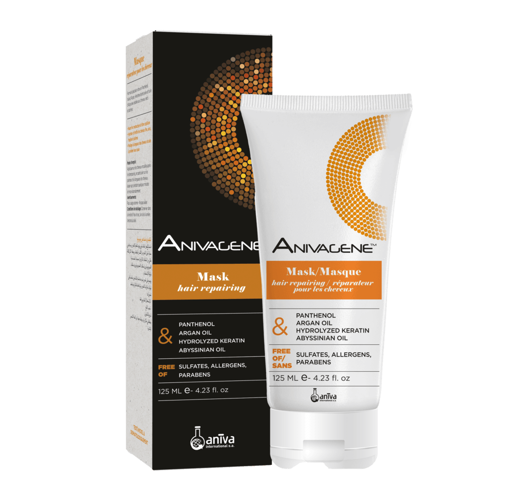 Anivagene Masque Réparateur pour les Cheveux 125ml Soin Intensif Cheveux Abîmés - Nova Parapharmacie