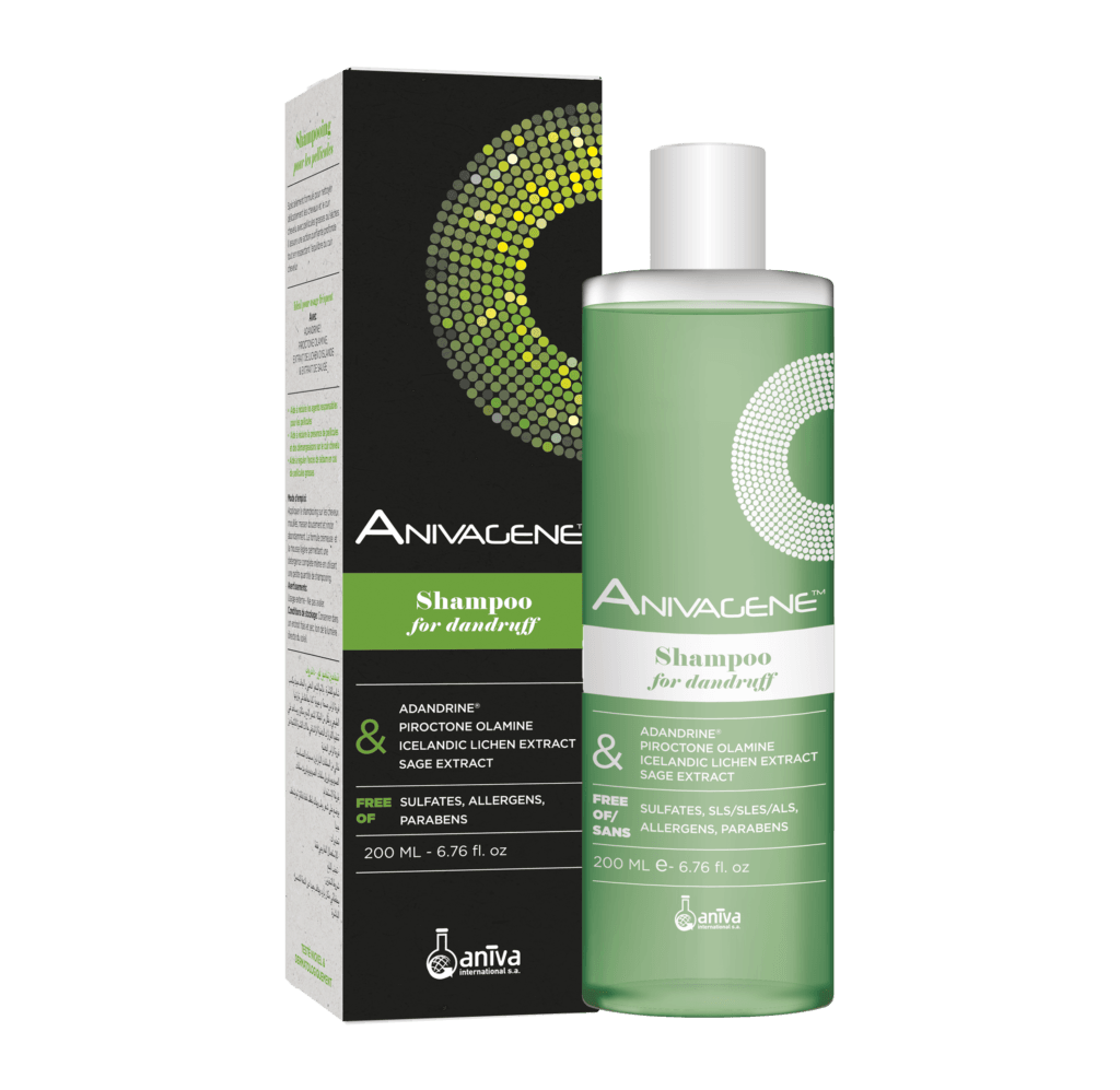 Anivagene Shampoing pour les Pellicules 200ml Anti-Pelliculaire Cuir Chevelu Irrité - Nova Parapharmacie