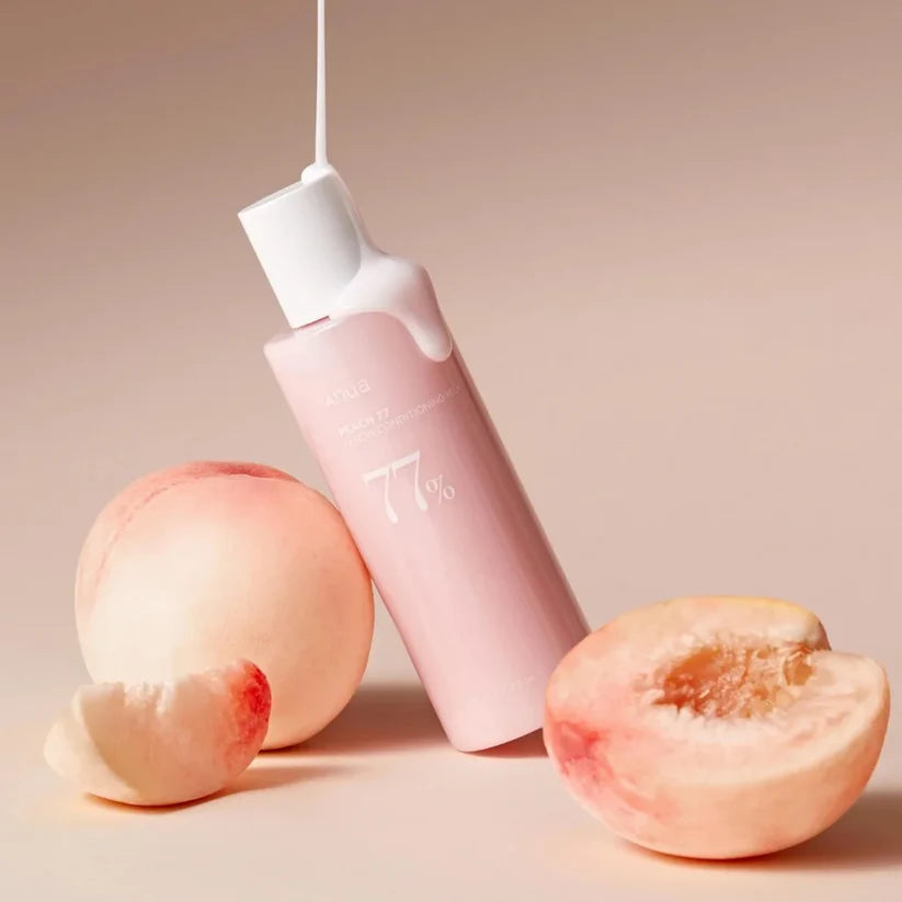 ANUA Peach 77% Niacin Conditioning Milk 150ml lait hydratant éclaircissant 77% extrait pêche niacinamide céramides hydratation - novaparapharmacie