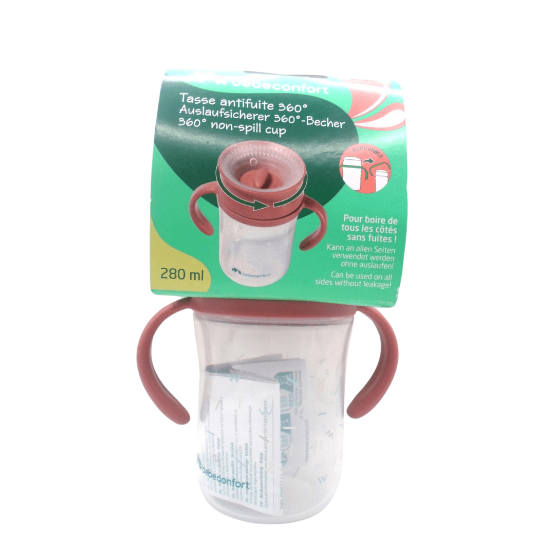 BÉBÉ CONFORT Tasse Anti-Fuite Terra 360° Apprentissage +6m 280ml - Nova Parapharmacie