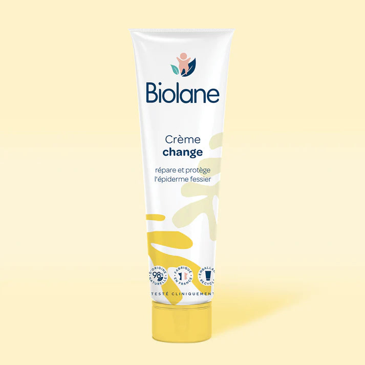 BIOLANE Crème Change 50ml crème protectrice siège bébé protection intense réparation formule enrichie oxyde zinc format voyage - novaparapharmacie