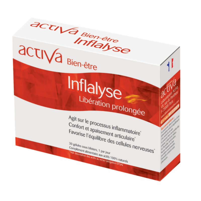 ACTIVA Bien-Être Inflalyse anti-inflammatoire articulations curcuma harpagophytum gingembre boswellia - novaparapharmacie