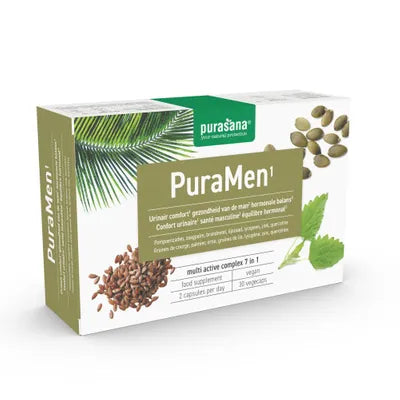 PURASANA Puramen 30 Comprimés complément alimentaire homme vitalité renforcée énergie optimale bien-être masculin naturel - novaparapharmacie
