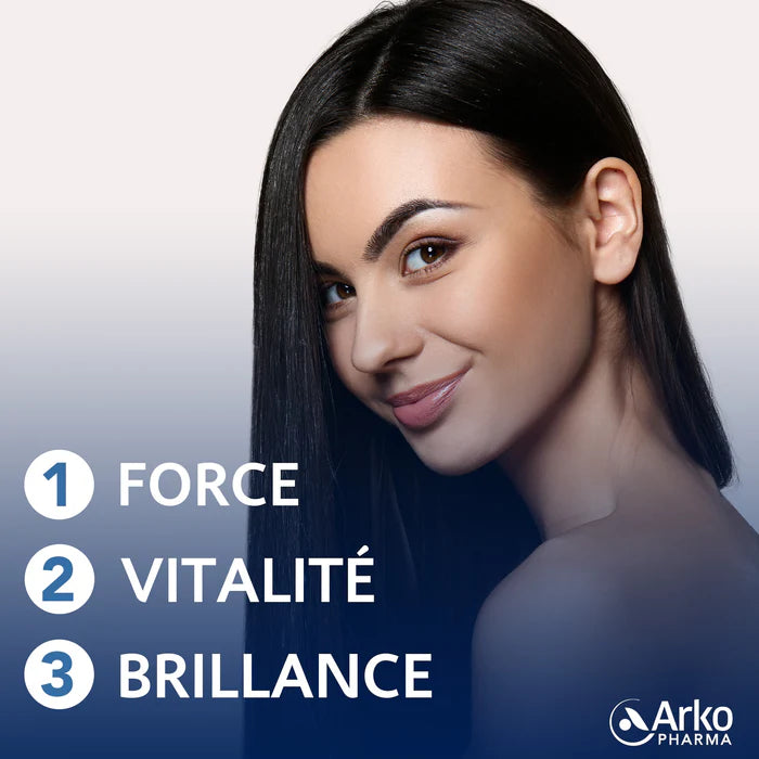  Forcapil bénéfices duo pack complément alimentaire cheveux ongles fortification croissance résistance brillance - novaparapharmacie