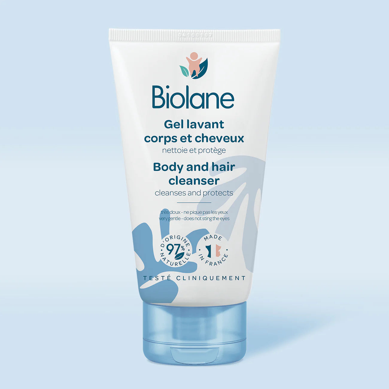 BIOLANE Gel Lavant Corps Et Cheveux 50ml gel nettoyant 2en1 bébé 2en1 pratique nettoyage doux formule douce format voyage - novaparapharmacie