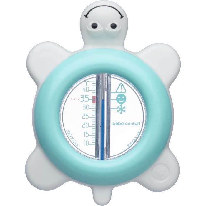 BÉBÉ CONFORT Thermomètre de Bain Tortue Water World Bleu Sécurité - Nova Parapharmacie