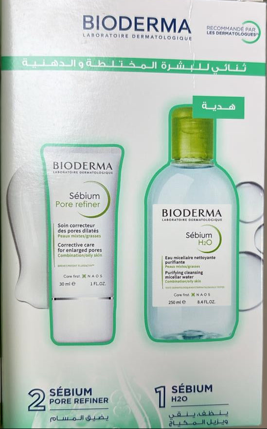 Bioderma Sébium Pore refiner – 30 ml = Sebium H2O 250ml | Nova Para