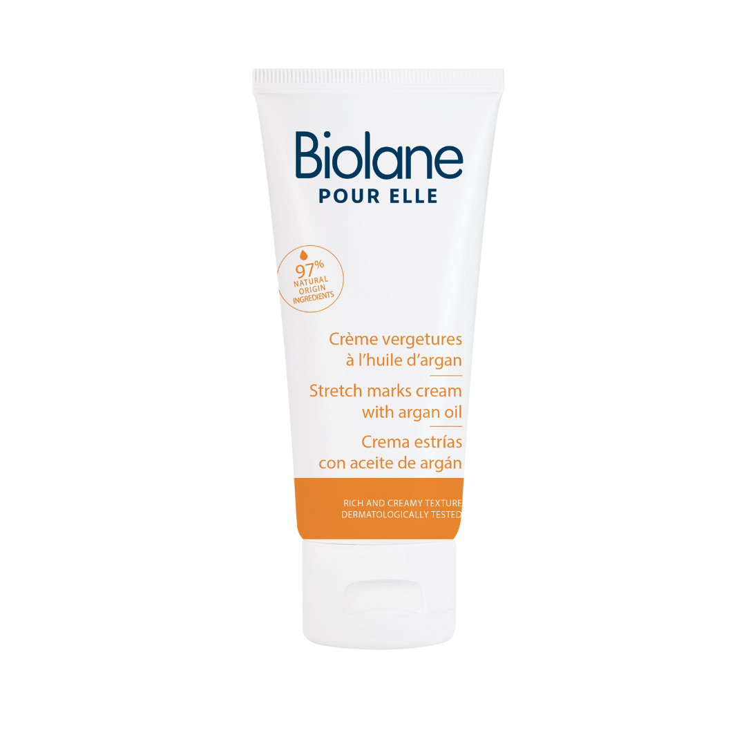 Biolane Maman Anti-Vergetures 200ml crème prévention vergetures grossesse allaitement hydrate élasticité actifs restructurants - novaparapharmacie