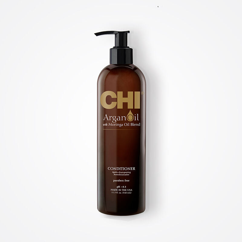 CHI Argan Oil 340ml après-shampooing huile d'argan régénération brillance - novaparapharmacie
