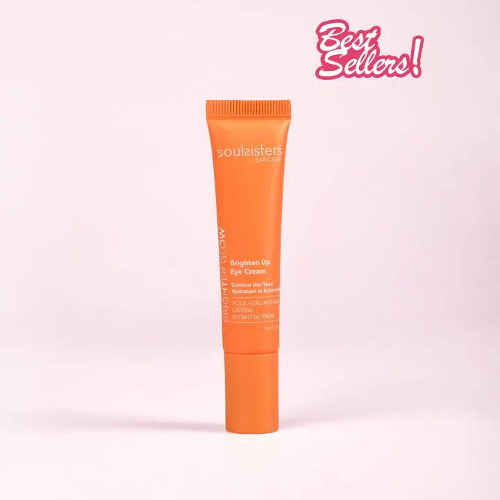 SOUL SISTERS Contour Des Yeux Brighter Glow 15ml tube anti-âge cernes poches éclat lumineux hydratation - novaparapharmacie