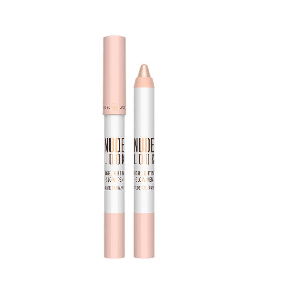 Golden Rose Crayon Glow Highlighting Nude Look | Nova Para