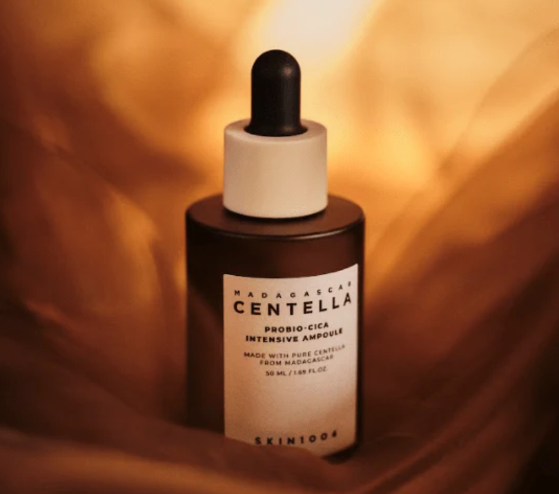 Packaging Skin1004 Madagascar Centella Probio-Cica Intensive Ampoule 50ml design élégant flacon sérum - novaparapharmacie