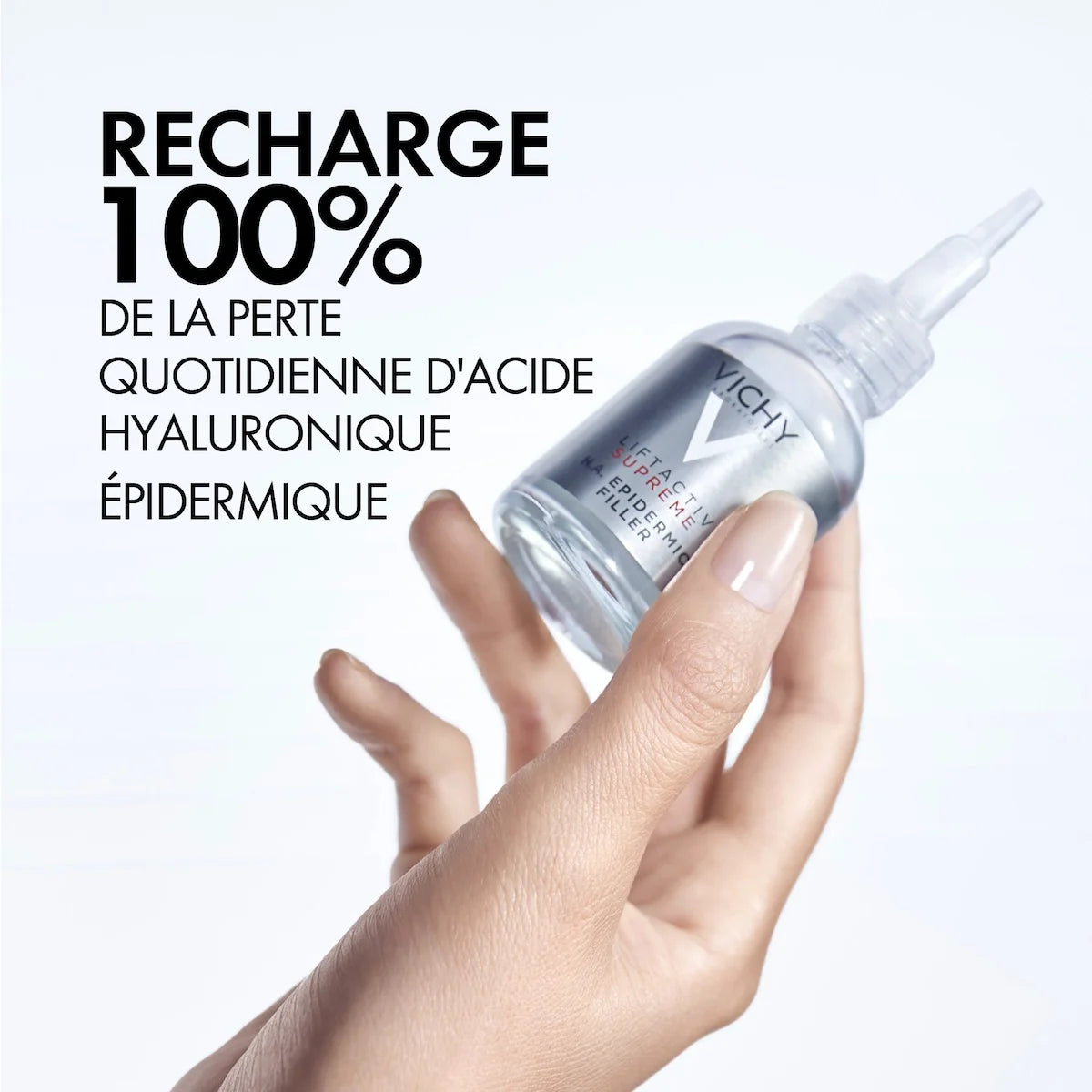 VICHY Liftactiv Suprême H.A. Epidermic Filler Sérum 30ml flacon blanc rose anti-âge acide hyaluronique rides fermeté - novaparapharmacie