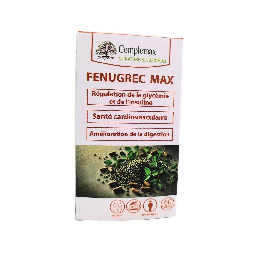 Complemax Fenugrec Max Vitalité et Bien-Être - 60 Gélules - Nova Parapharmacie