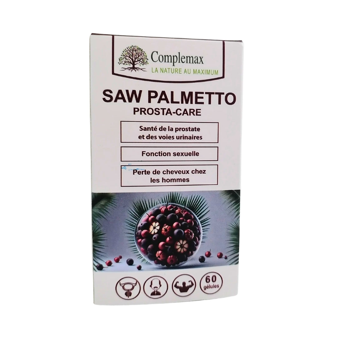 COMPLEMAX Saw Palmetto 60 Gélules palmier nain prostate confort urinaire masculin bien-être - novaparapharmacie
