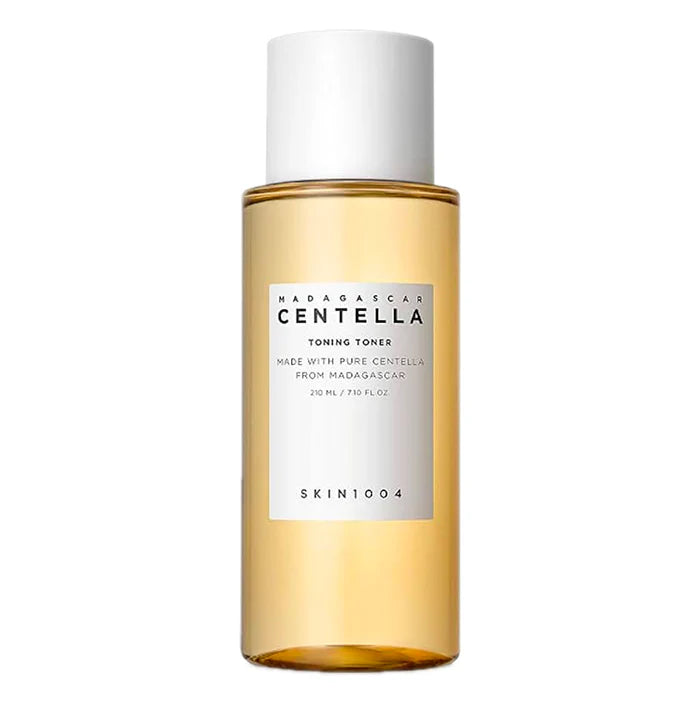 CENTELLA Toning Toner 210ml lotion tonique apaisante exfoliante centella Madagascar PHA exfoliant texture affinée peau sensible - novaparapharmacie