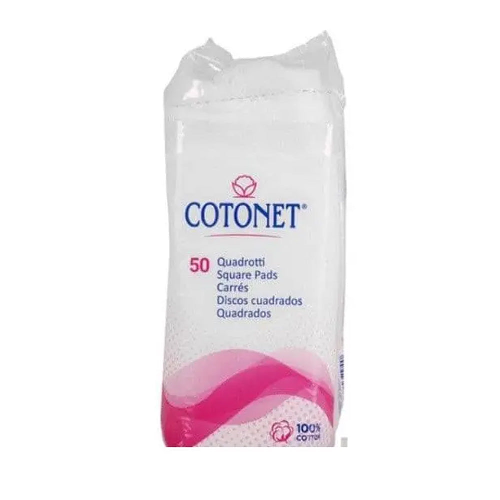 Cotonet Coton Carres 50pcs