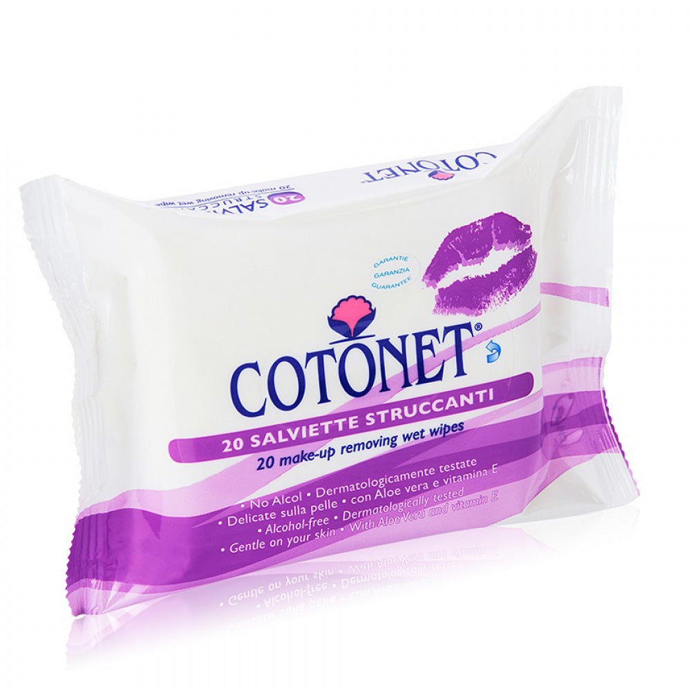 Cotonet Lingettes 20 Make-up Removing