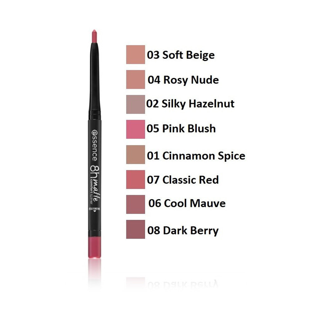 Essence Crayon A Levres 8h Matte Comfort | Nova Para