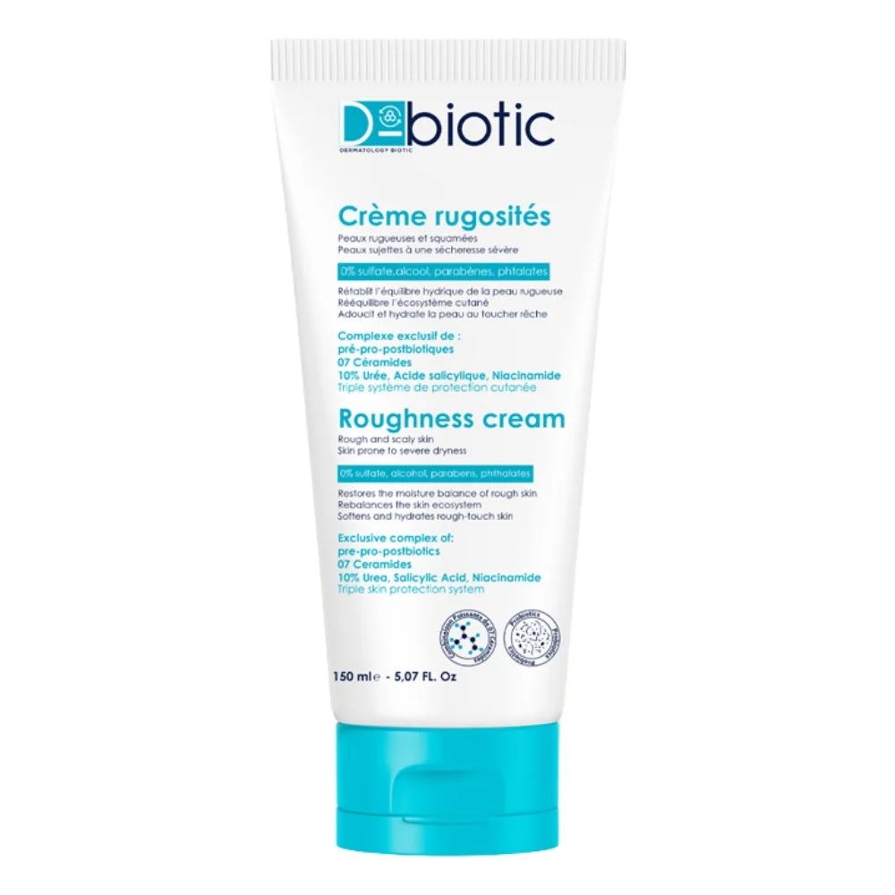 D-BIOTIC Crème Rugosités 150ml soin corps peaux rugueuses kératose pilaire probiotiques hydrate - novaparapharmacie