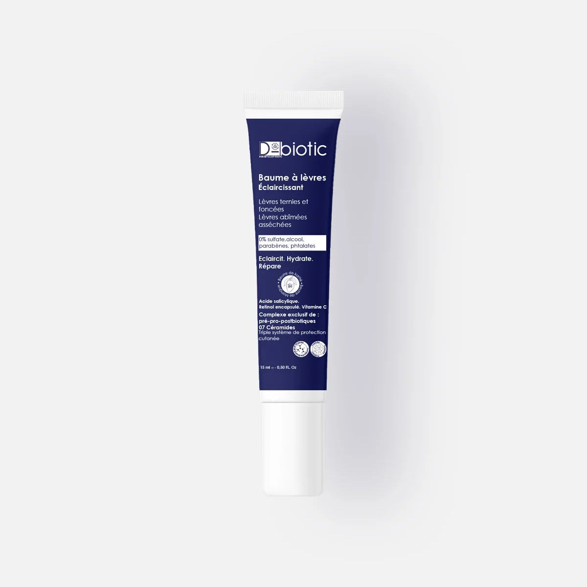 D-BIOTIC Baume à Lèvres Éclaircissant soin lèvres probiotiques anti-taches éclaircissant probiotiques nourrissant anti-taches pigmentation - novaparapharmacie