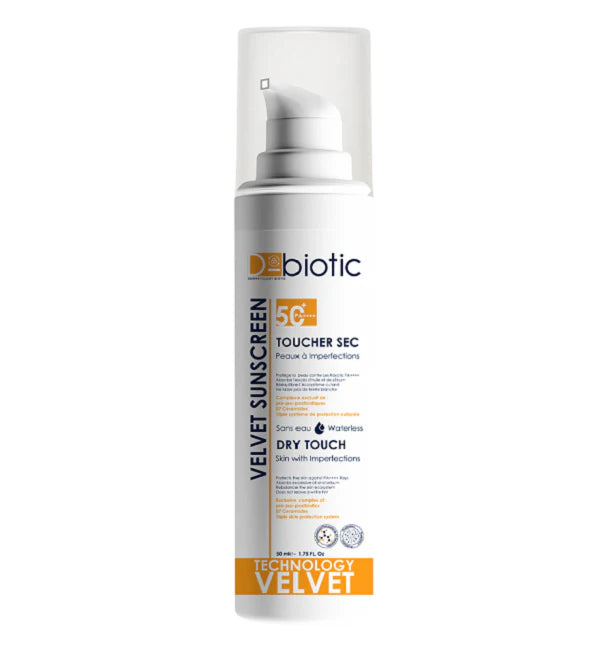 D-BIOTIC Velvet Toucher Sec Peaux à Imperfections 50ml soin matifiant anti-imperfections probiotiques toucher sec matifiant probiotiques anti-imperfections - novaparapharmacie