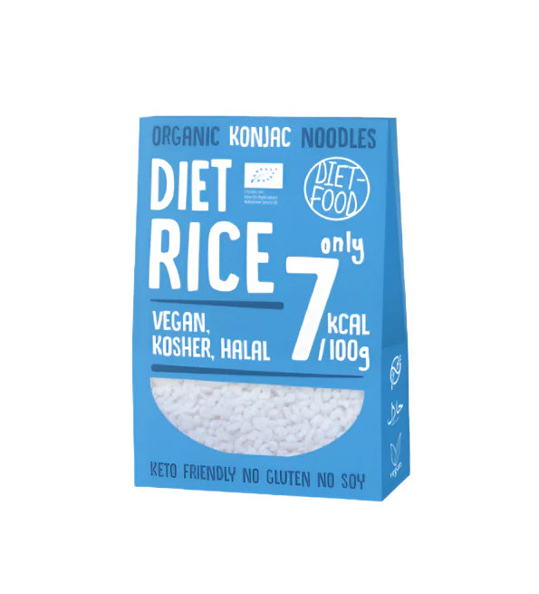 Diet Food Konjac Rice 300g riz konjac minceur zéro calorie substitut riz régime - novaparapharmacie