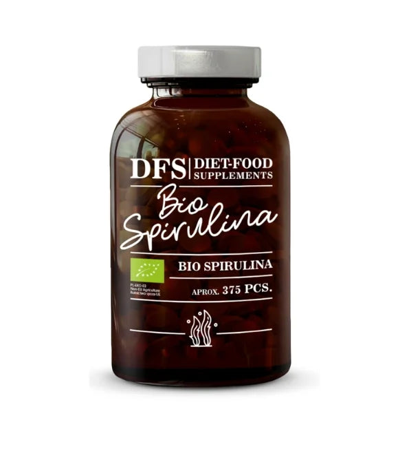 DIET FOOD Spiruline 400mg 375 comprimés complément alimentaire bio superfood vitalité naturelle protéines - novaparapharmacie