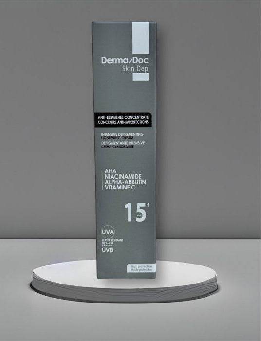 DermaDoc Crème Dépigmentante Intensive Spf15+ 40ml - Nova Parapharmacie
