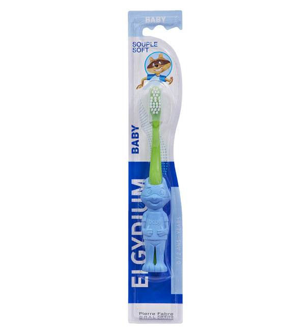 ELGYDIUM Baby Brosse à Dents Bébé 0-2 ans Première Hygiène Brins Ultra-Souples Gencives Délicates - Nova Parapharmacie
