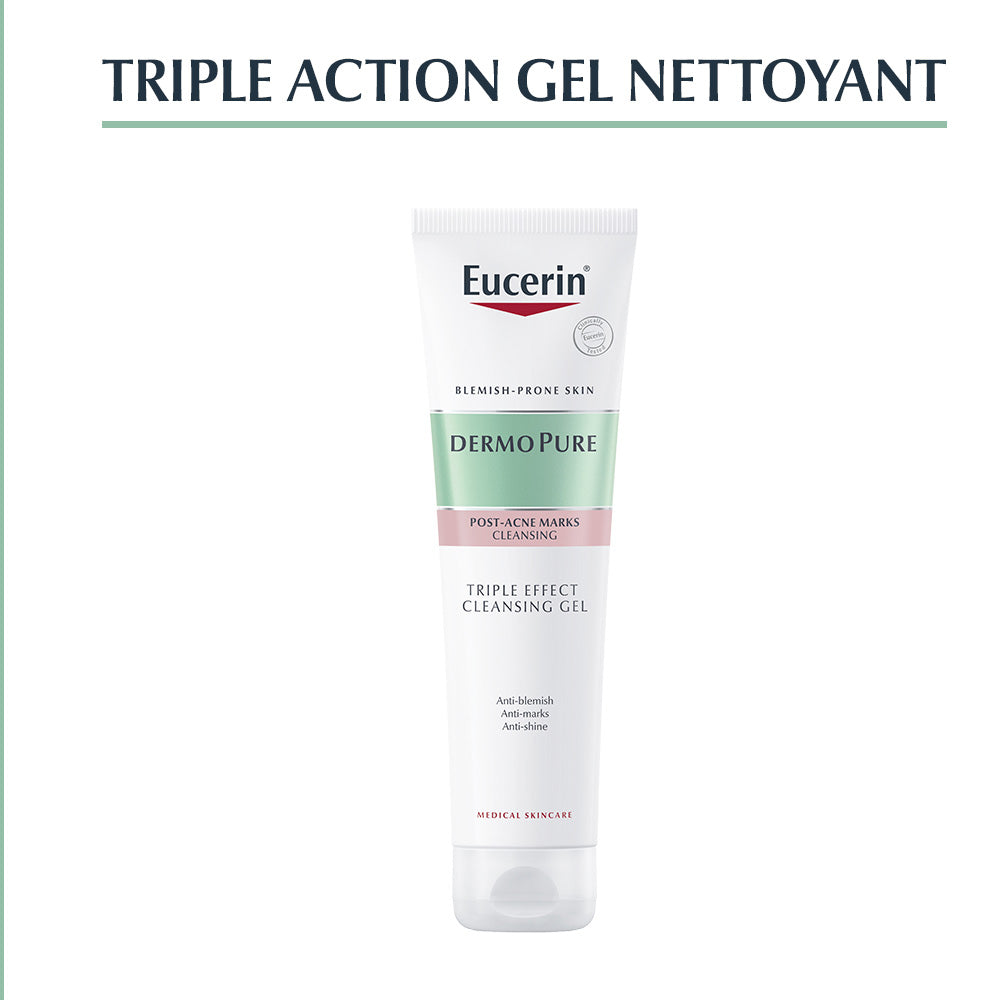 Eucerin Dermopure Gel Nettoyant Triple Action| Nova Para