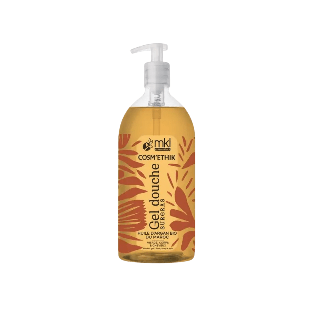 MKL Cosm'ethik Gel Douche Hule D'argan Bio 1L - Nova Parapharmacie