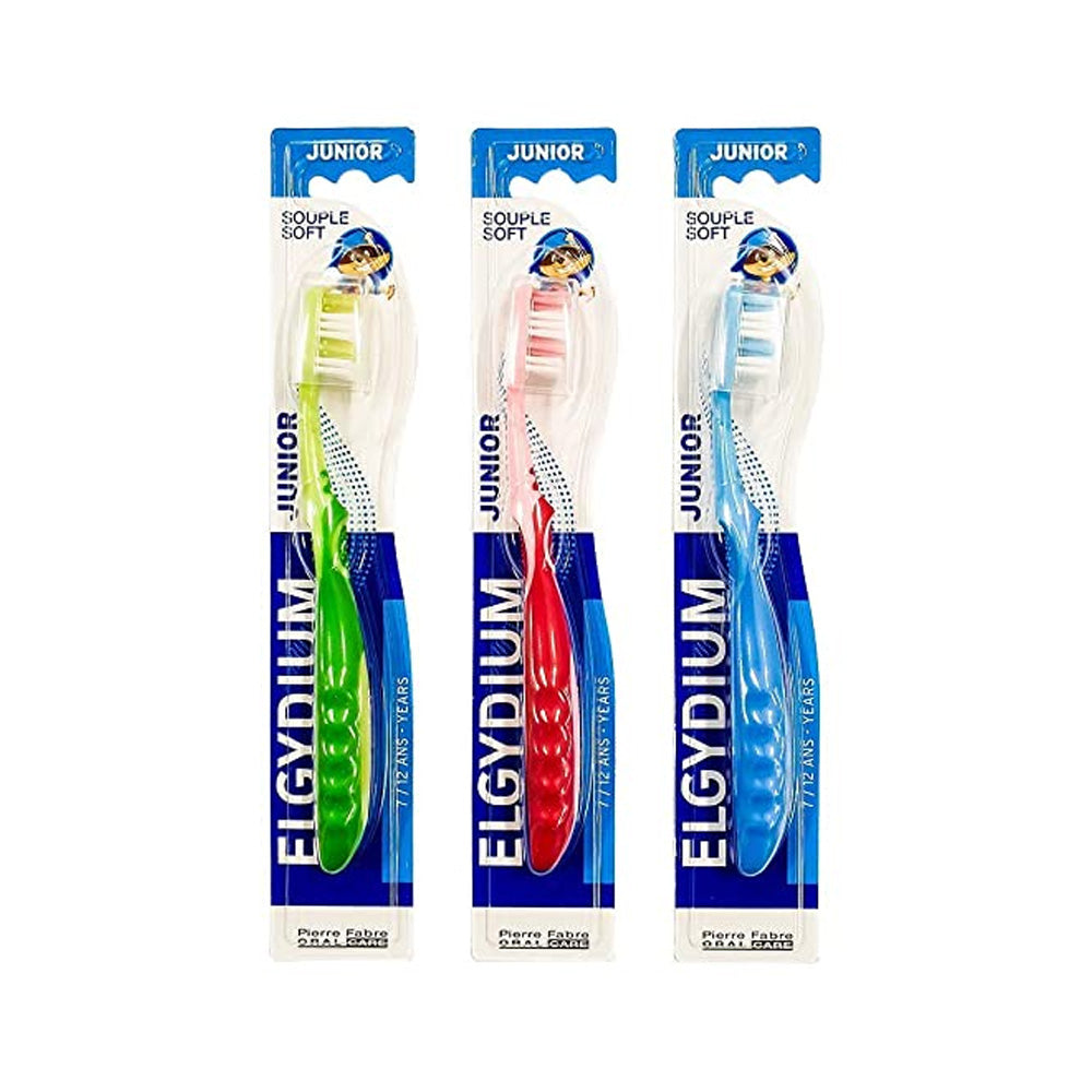 ELGYDIUM brosse à dents Junior 7/12 ans| Nova Para