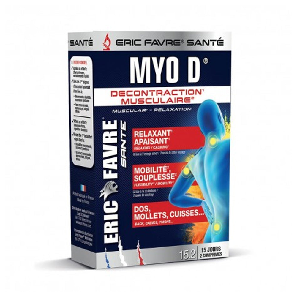 Eric Favre Myo D Decontraction Musculaire 30 Capsules