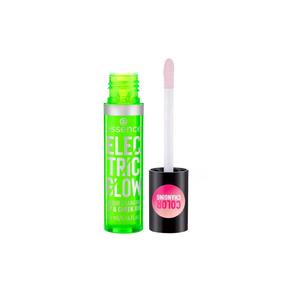 Essence Electric Glow Essence Huile Levres Et Joues   | Nova Para