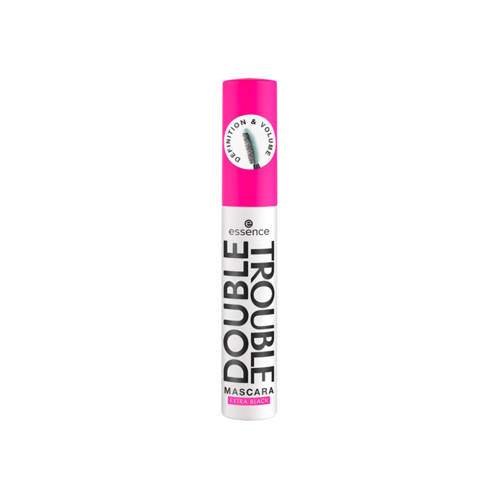 Essence Mascara Double Trouble Extra Noir | Nova Para