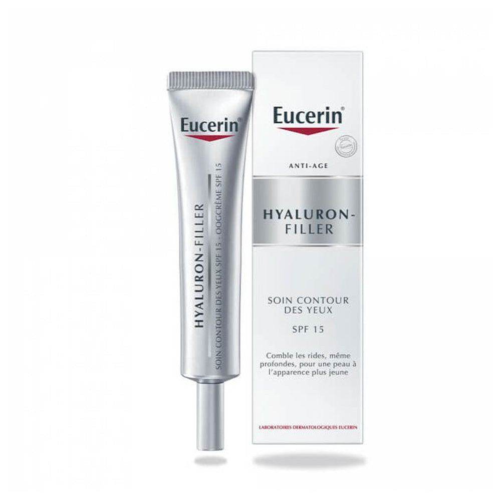 Eucerin HYALURON-FILLER Soin Contour Des Yeux SPF15 15ml - Anti-Rides Yeux - Nova Parapharmacie