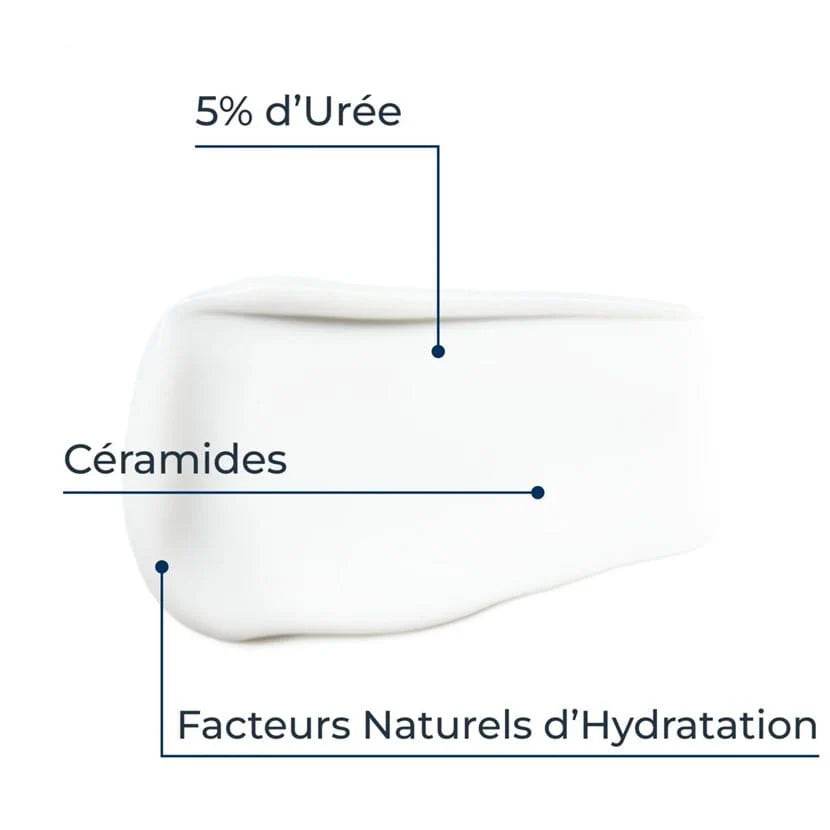 Eucerin UreaRepair texture crème visage 5% Urée hydratation Nova Parapharmacie Maroc authentique