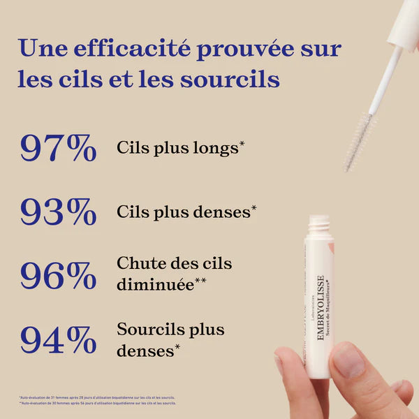 Embryolisse Soin Booster Cils Sourcils fortifie stimule croissance densité brillance cils sourcils sublimés - novaparapharmacie