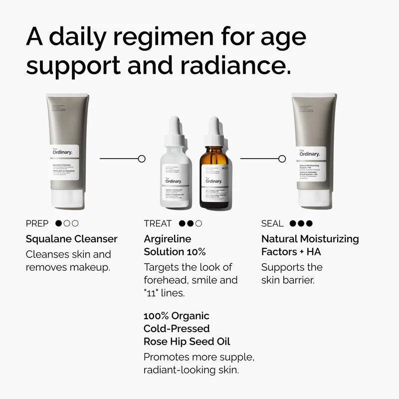 THE ORDINARY Argireline Solution 10% 30ml Sérum Anti-Rides Effet Botox-Like
