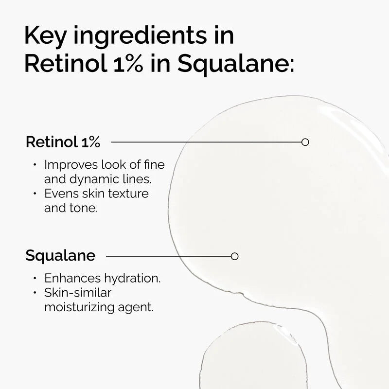  Sérum THE ORDINARY Retinol 1% Squalane 30ml anti-âge anti-rides renouvellement cellulaire - novaparapharmacie